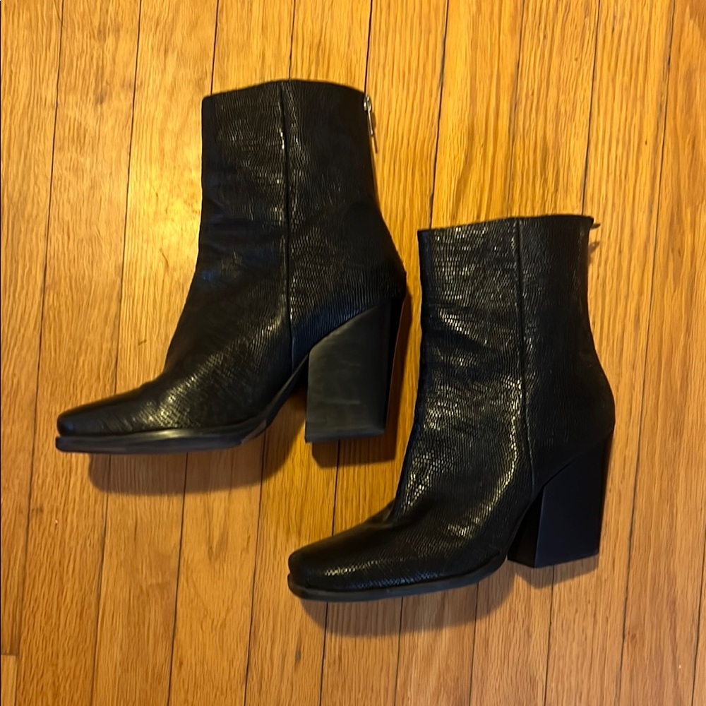 Seychelles Black Ankle Boots